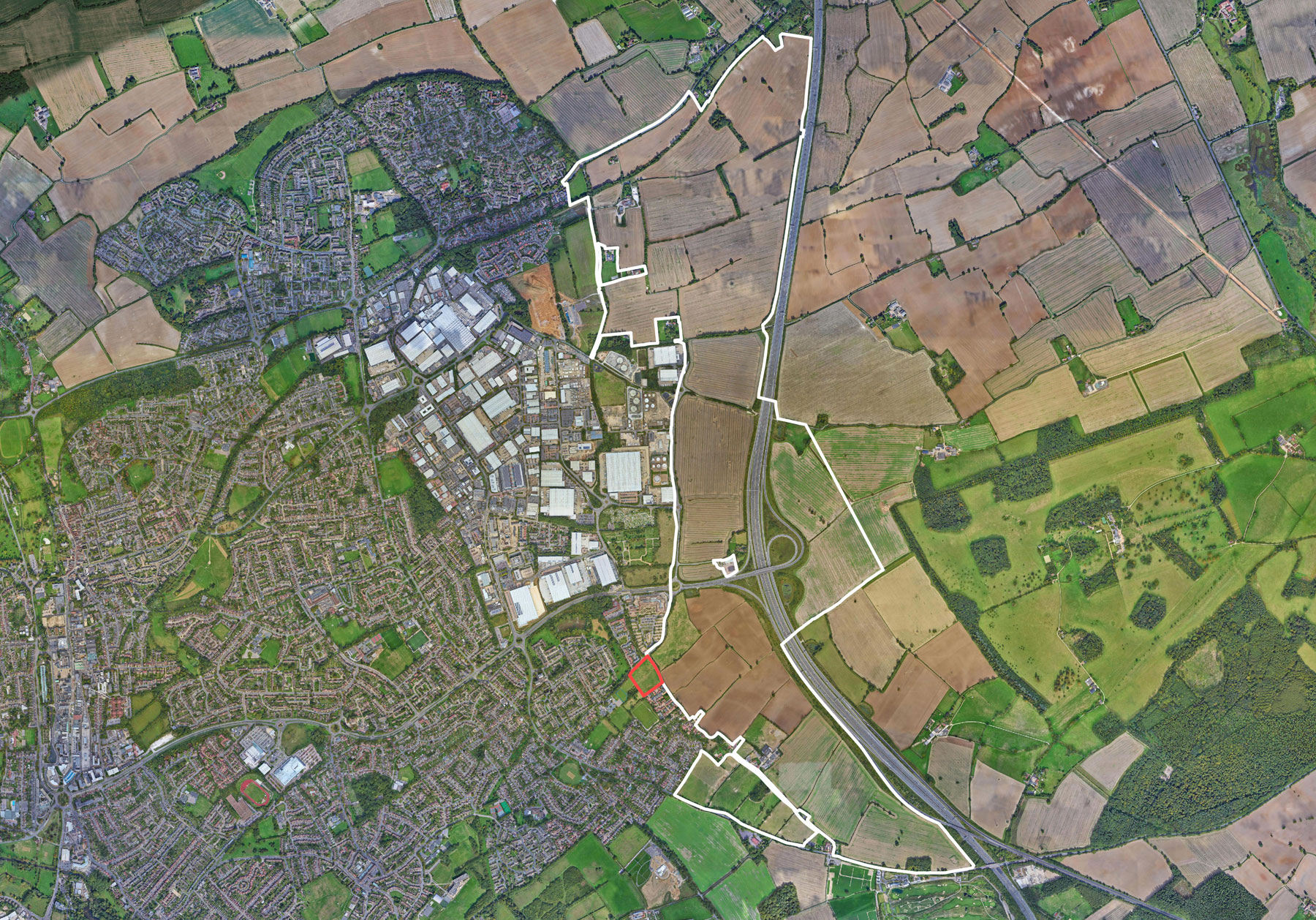 East Hemel location plan