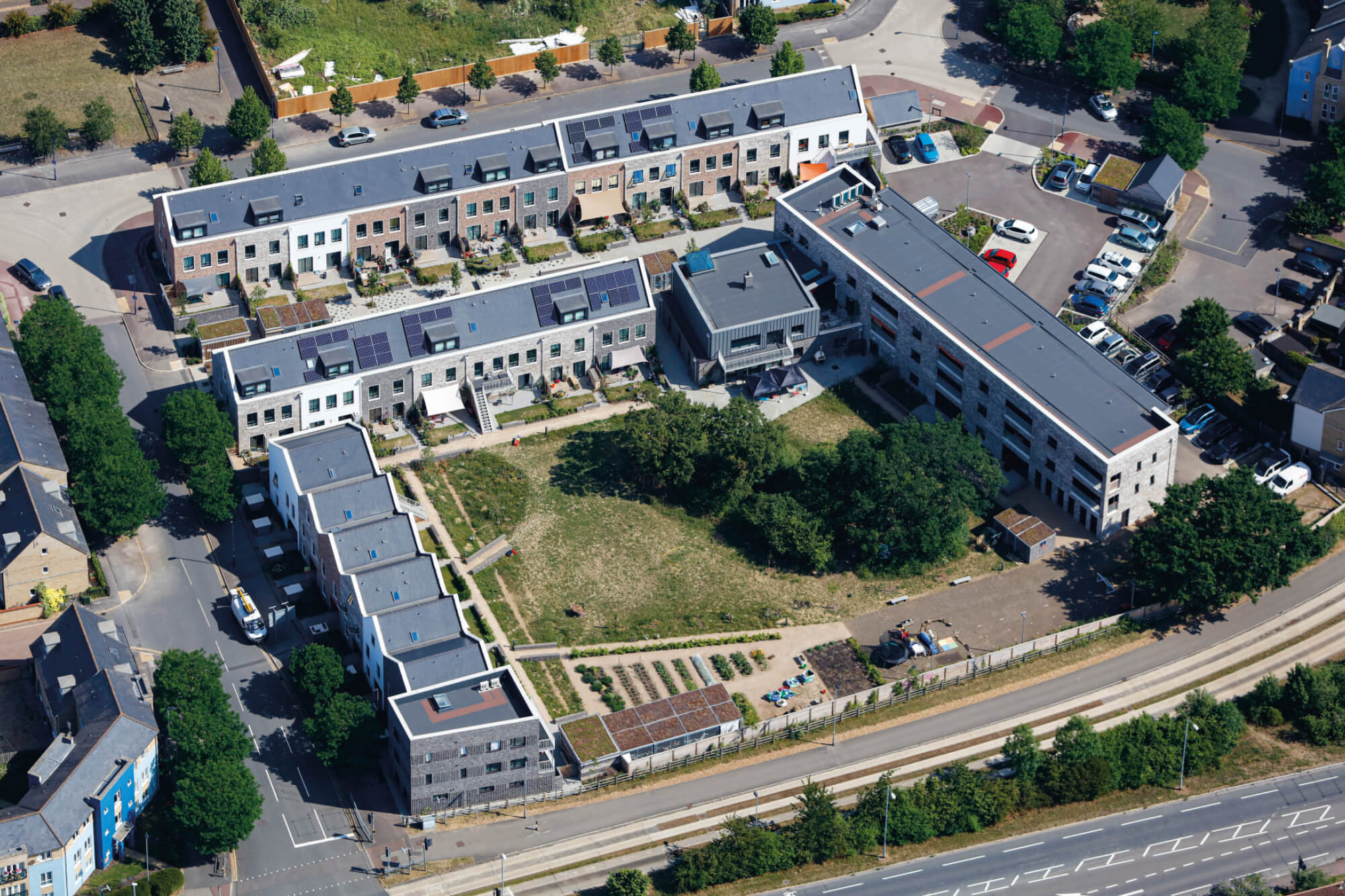 Aerial image of Marmalade Lane